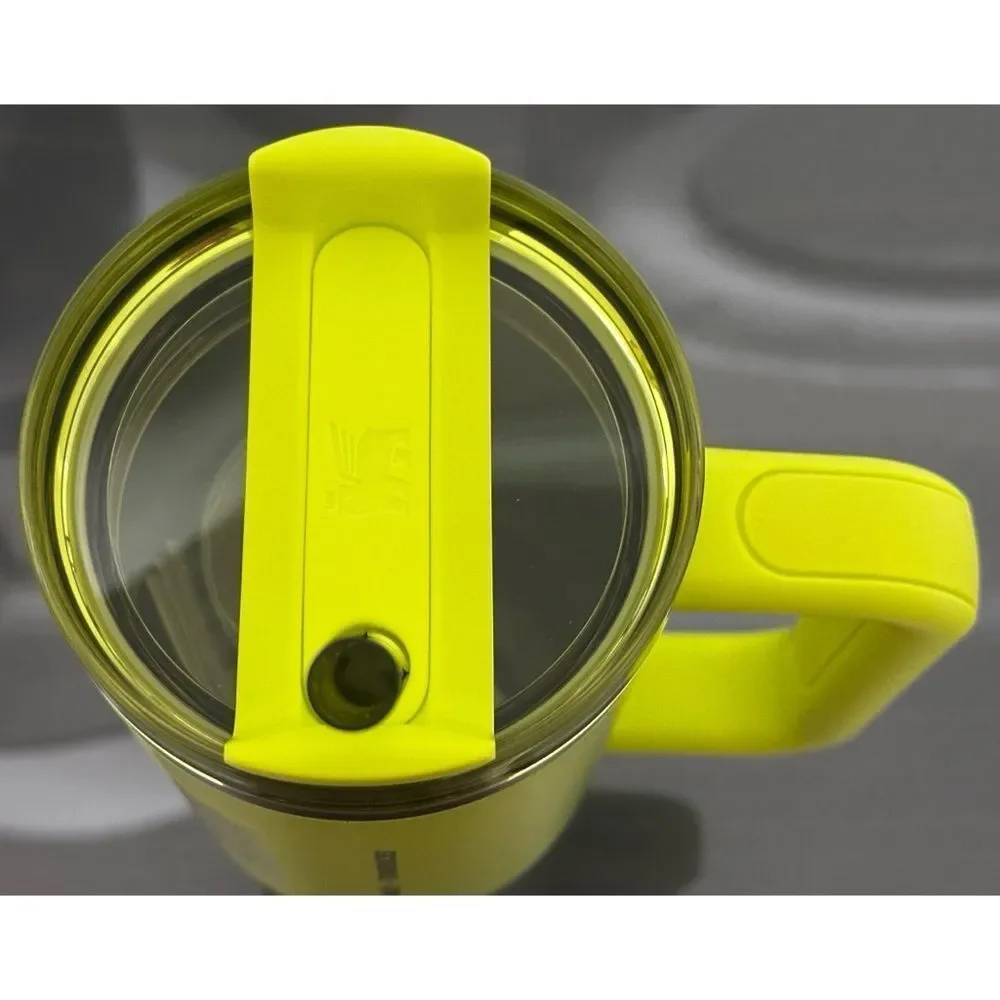 Stanley x Starbucks Mexico Exclusive 2024 30oz Tumbler-‎ LEMONGRASS YELLOW - Picture 4 of 5